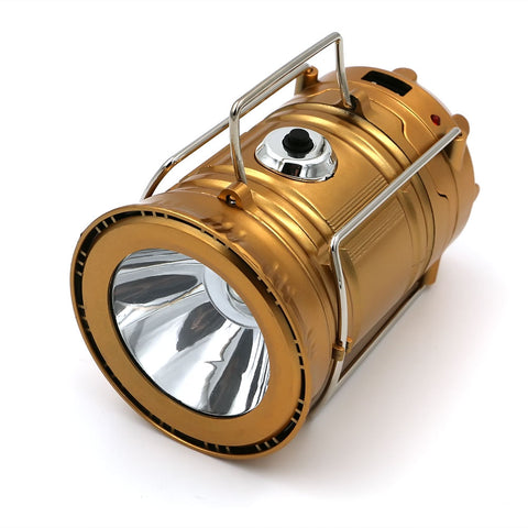 Emergency Portable Solar Camping/Fishing Outdoor Lantern with built in Litium B Battery