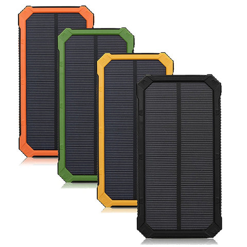 High capacity Solar Power bank  20000mah Cellphone Charger Battery External Cellphone Powerbank