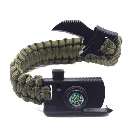 Military Paracord Survival Bracelet