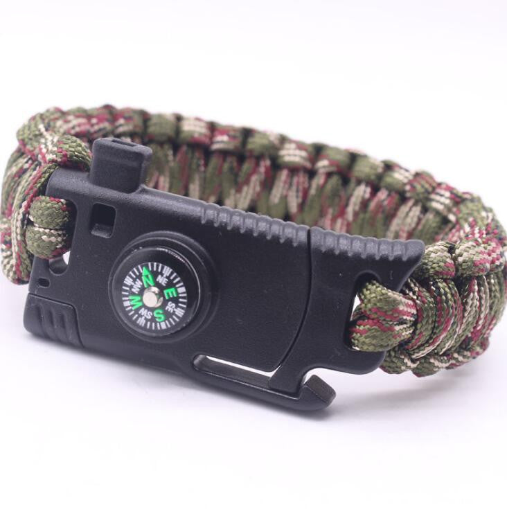 Military Paracord Survival Bracelet